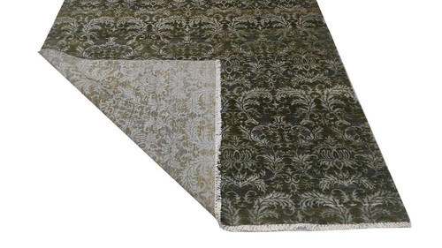 7.8 X 5.6 Hand Knotted Wool & Bamboo Silk Blend Luxuries Rug - Picture 8 of 10