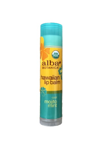 (1) Alba Botanica Cool Mojito Mint Hawaiian Lip Balm Discontinued .15 Oz