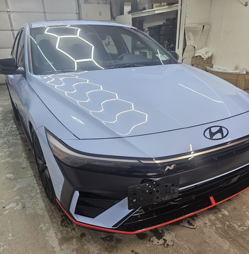 Parachoques delantero gancho de remolque soporte de matrícula para Hyundai Elantra N 2024-2025 nuevo - Imagen 3 de 24