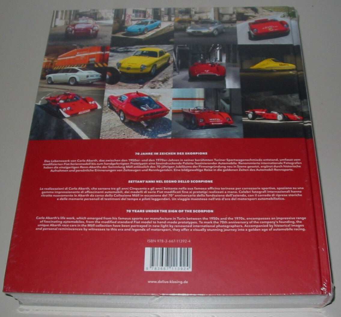 Thumbnail - Bildband Fiat Abarth - Racing Cars - Collection 1949 - 1974 Buch