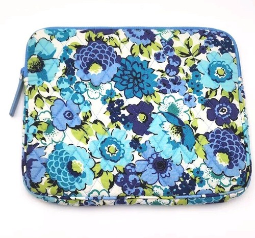 Vera Bradley Laptop/Kindle Sleeve Case Protection 10"x8" NWOT Blueberry Blooms - 第 1/5 張圖片