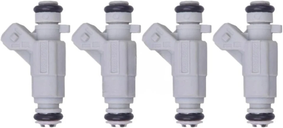 NEW Bosch OEM Set of 4 Fuel Injectors Fits 1998-02 Saab 9-3 2.0 Turbo 0280156022 - Image 2 of 4