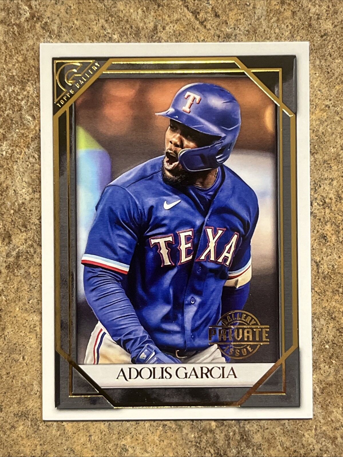 2021 Topps Gallery #110 Adolis Garcia Private Issue Parallel 39/250 Rare Insert