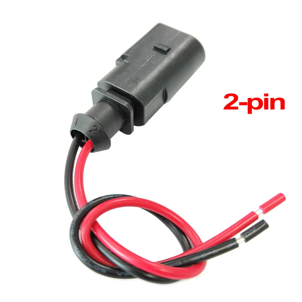 For VW Sharan Tiguan Touareg Touran T5 T6 Brake Pad Wear Sensor Connector Plug - Image 2 of 4
