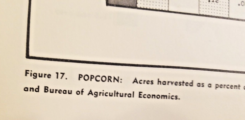 1949 Graphic Map Summary of Iowa Land Utilization Acres Crops Per County - Picture 9 of 11