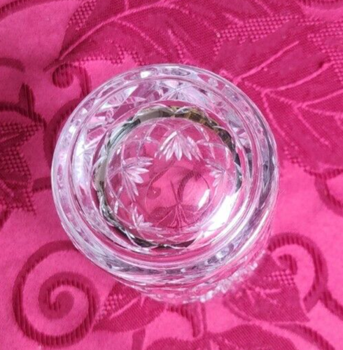 Cut Crystal Drinking Glass Crystal Clear and in Excellent Condition - Picture 5 of 8
