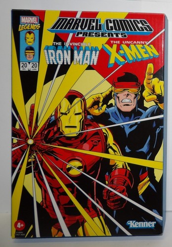 Marvel Legends Retro Pulse Exclusive IRON MAN & CYCLOPS 3.75" Action Figures   I - Picture 1 of 8