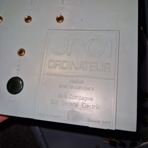 jouet ancien 1970 ORDINATEUR JR 01 ( jouets rationnels PARIS ) informatique gégé - Picture 5 of 24