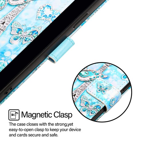 Phone Case for ZTE Blade A75 A73 A53 V70 V60 V40S Pattern Leather Wallet Cover - Picture 12 of 20