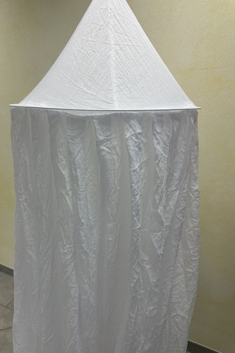 Jollein Baldachin Vintage White - Höhe 245 cm - Betthimmel Weiß Babybett (1822) - Bild 6 von 11