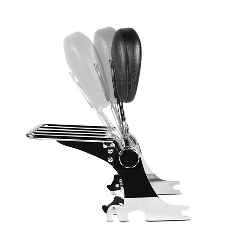 Sissy Bar für Harley Davidson Dyna Low Rider S 16-17 Gepäckträger Docking Chrom - Bild 5 von 8