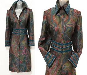 Long Collar 10 Karen Millen Occasion Formal Jacket 38 Stunning Coat Uk Jacquard wq4wBZ8