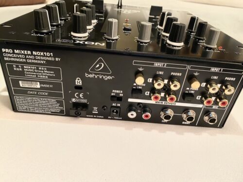 Behringer Pro Mixer NOX101 DJ Mixer - Picture 7 of 8