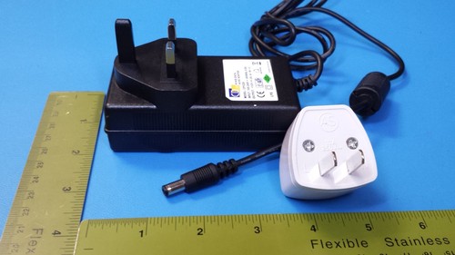 ADAPTOR Power Supply, MING DATA, CP1220, Plug-In, 100-240V, 0.8A, 12VDC, 2A - Picture 9 of 12