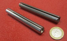420 Stainless Steel, Slotted Roll Spring Pin, 1/2" Dia x 4.00" Length, 2 pcs