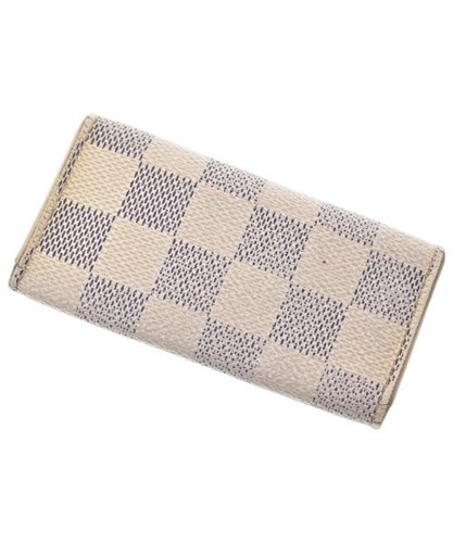 LOUIS VUITTON Key Cases/Key Rings IvoryxNavy(Check Pattern) 4 2200554137025 - Picture 2 of 9