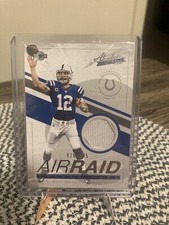 2017 Panini Absolute Air Raid Materials /175 Andrew Luck #9 Indianapolis Colts