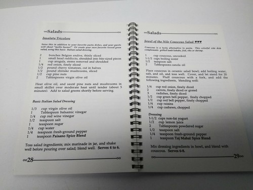 RARE VTG SPICE OF LIFE COOKBOOK RECIPE BOOK FEAT. GOURMET SPICE MILLS GRINDERS - Imagen 6 de 8