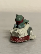 STAR WARS BOBA FETT IN SLAVE 1  DIE-CAST 1” SPACE SHIP TOY (PRE-OWNED) 