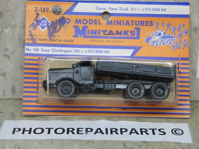Roco Minitanks / (NEW) 1/87 Modern German Faun L912 6x6 10T Truck Lot #6269 