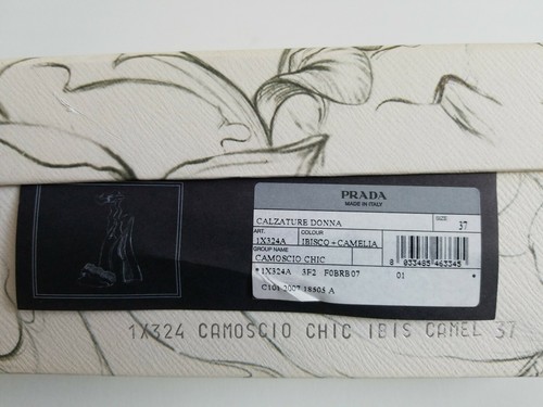 PRADA ICONIC RARE SCALLOP PINK SUEDE UNIQUE HEEL SANDALS EU 37 US 6 I LOVE SHOES - Picture 7 of 7