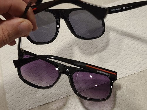Emporio Armani Sunglasses 2 Pairs As Sedn In Pics Used - Picture 15 of 15