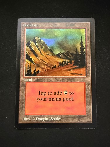 Magic The Gathering: Beta Mountain (C) MTG Beta