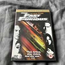 The Fast and the Furious DVD (2002) Paul Walker, Cohen (DIR) cert 15 Great Value