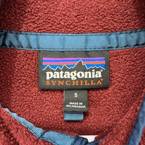 Patagonia Lightweight Synchilla Snap-T Pullover Womens Small Rosehip Fleece Logo - Picture 12 of 15