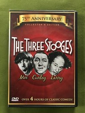 The Three Stooges 75TH Anniversary Collectors Edition DVD 2009 GOOD 