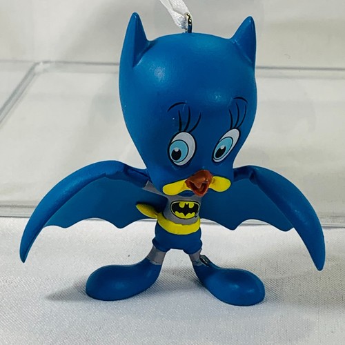 Hallmark Looney Tunes Tweety Bird as Batman Christmas Ornament 2023 Rare Retro - Picture 2 of 4