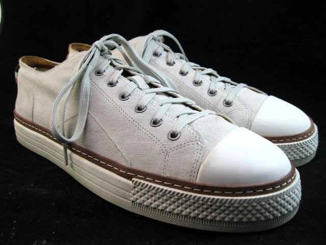 Tenis de vestir Allen Edmonds "PASADENA" de gamuza para hombre 9,5 D blancas (443N) Foto 2 de 4