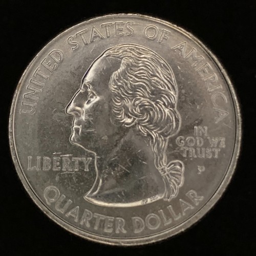 Q40 2005 P MINNESOTA STATE QUARTER US MINT ERROR DIE CRACK IN STATE ON REVERSE - Picture 1 of 3