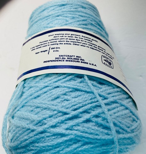Knitcraft by Millor Cordonette Acrylic Cone Vintage New Blue - Picture 5 of 7