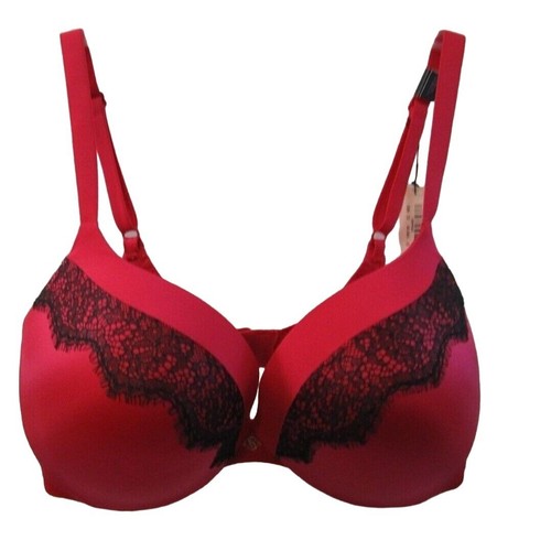 VICTORIA'S SECRET PUSH UP PLUNGERED BRA 34 DD NWT - Picture 2 of 6