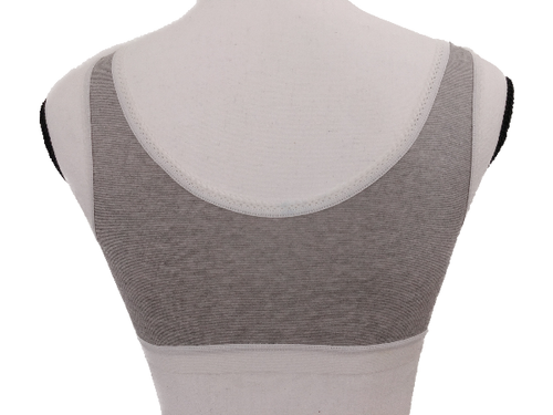Maternity Nursing Full Wrap Sleep Sports Bra Top Cotton Light Support Wireless - Picture 3 of 9