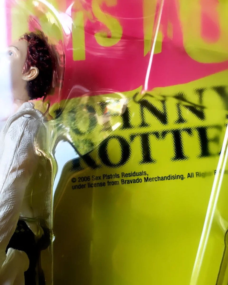 Rare New Sealed 2006 Johnny Rotten Action Figure Sex Pistols Rare New Sealed 2006 Johnny Rotten Action Figure Sex Pistols
