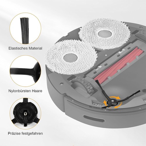 Set di accessori 23 pezzi per robot aspirapolvere Roborock Qrevo Master/Qrevo Slim DE - Foto 11 di 14