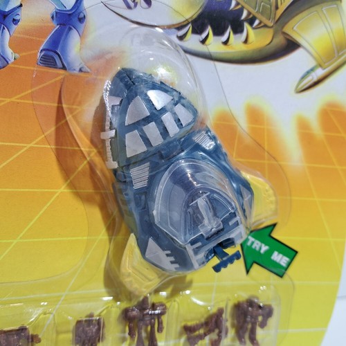 GALAXY WAR ATTACKER STARSHIP SPACE ROBOTS EUGENE HINSTAR MIGHTY MAX green 2 - Picture 2 of 7