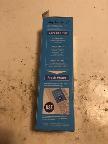 NUEVO Samsung DA29-00020B HAF-CIN/EXP Refrigerador Filtro de Hielo y Agua - Imagen 2 de 3