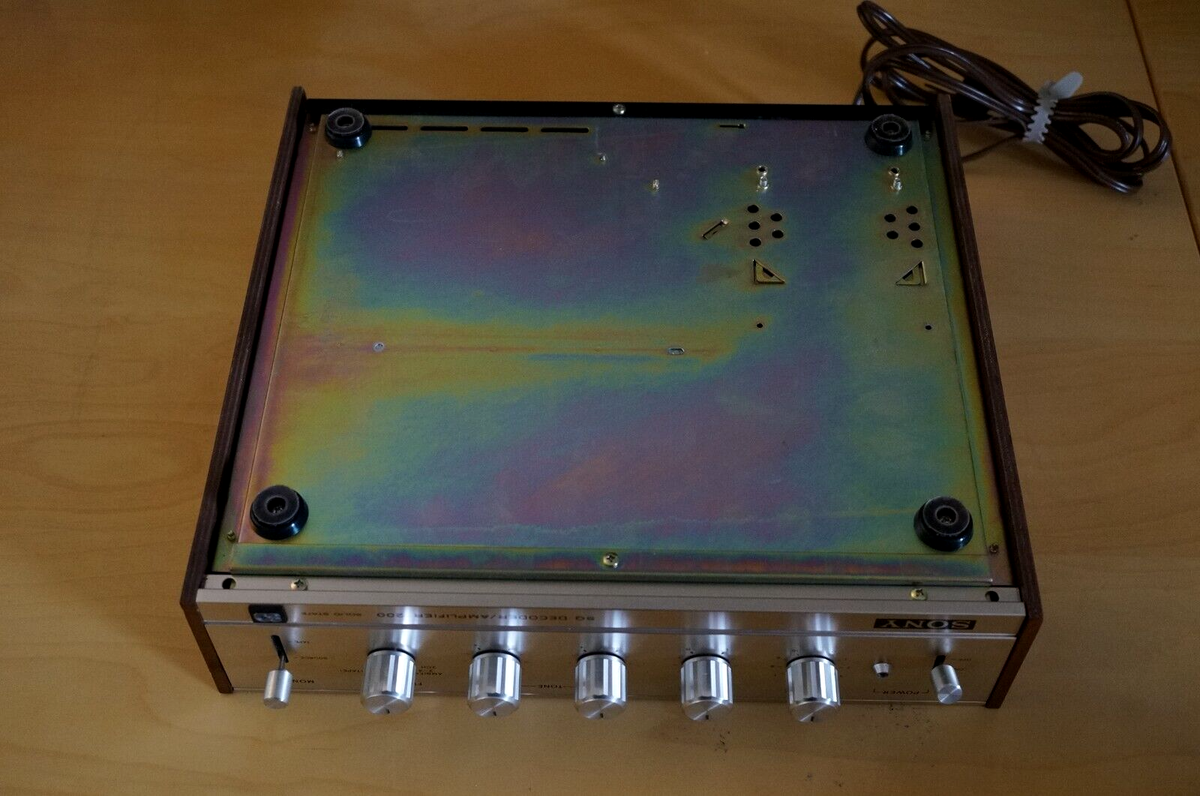 SONY SQ DECODER/AMPLIFIER 200 本体 Sony SQA-200 4 Channel SQ Decoder / Amplifier | eBay