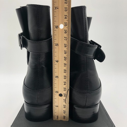 Spring Step Dail Ankle Bootie Women's 6.5-7 Black Leather Side Zip - Picture 7 of 9