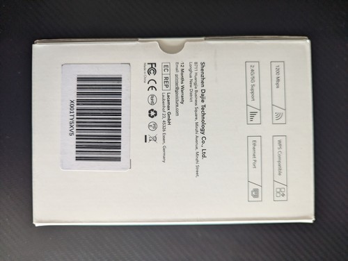 Victure WE1200 Dual band Wi-Fi Range Extender, 2.4 G / 5G Support, 1200 Mbps - 第 2/2 張圖片