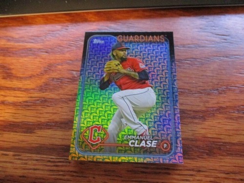 2024 Topps Series 1 Easter Holiday Foil Parallel Emmanuel Clase Guardians #116 - Bild 1 von 2