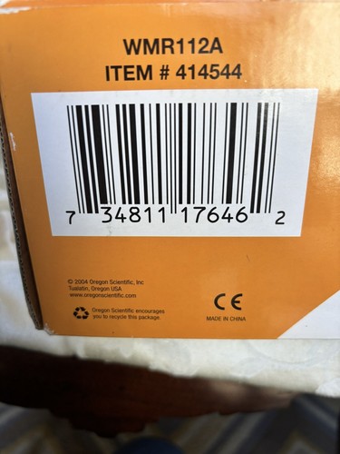 Kit de estación meteorológica completa inalámbrica avanzada Oregon Scientific WMR112A nunca usado - Imagen 4 de 5