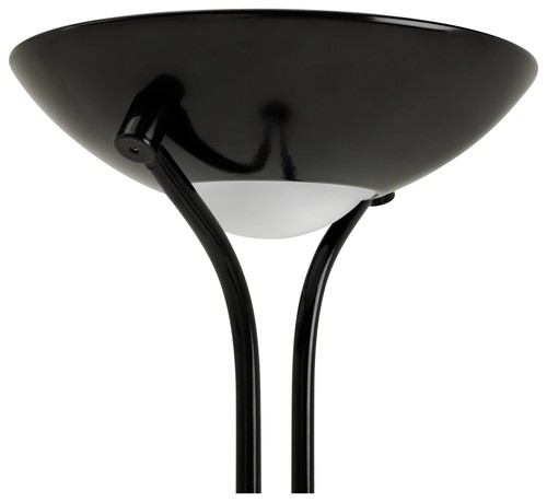 Vater & Kind Deckenfluter Twin Stehlampe LED schwarz 25,4 cm verstellbarer Kopf Neu - Bild 8 von 11
