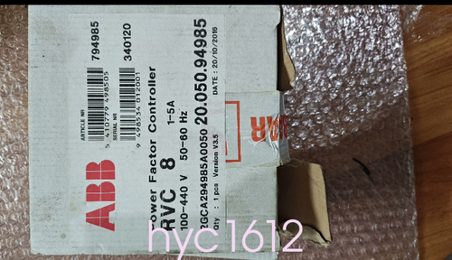 1PCS NEW abb RVC-8 RVC8-1/5A Power Factor Controller Fedex / DHL/b - Afbeelding 1 van 4