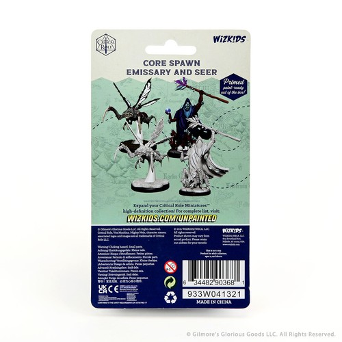 CORE SPAWN EMISSARY AND SEER Critical Role Miniatures Wizkids WZK90368 D&D - Picture 3 of 3
