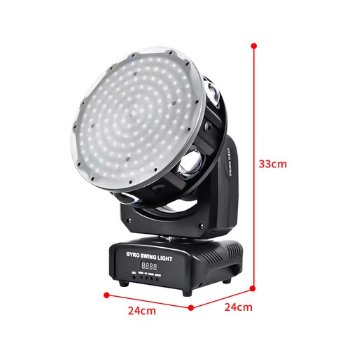 120W Pixel Beam Laser Wash Strobe DMX RGBW LED Moving Head Light for Stage Bar - Bild 10 von 15