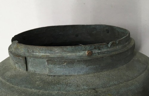 "Antiguo artículo de bronce de 14"" de alto", - Imagen 7 de 7